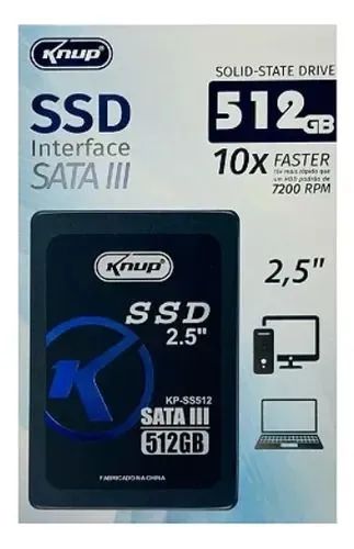 Hd Ssd Knup Kp-ss512 512gb Sata - Foto 3