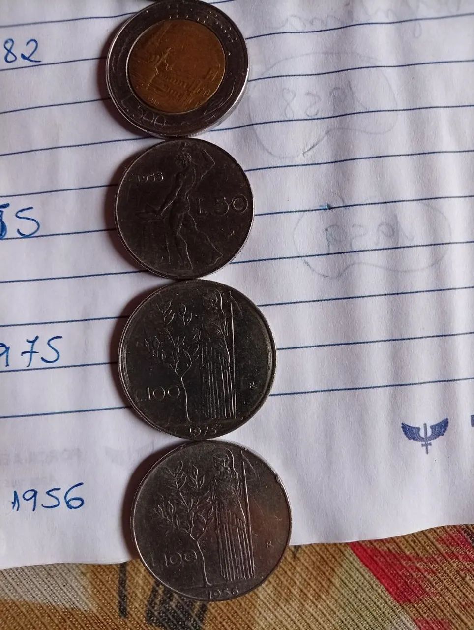 7 Moedas Italianas - Foto 3
