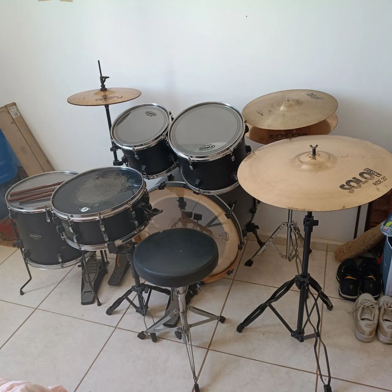 Bateria percussão 