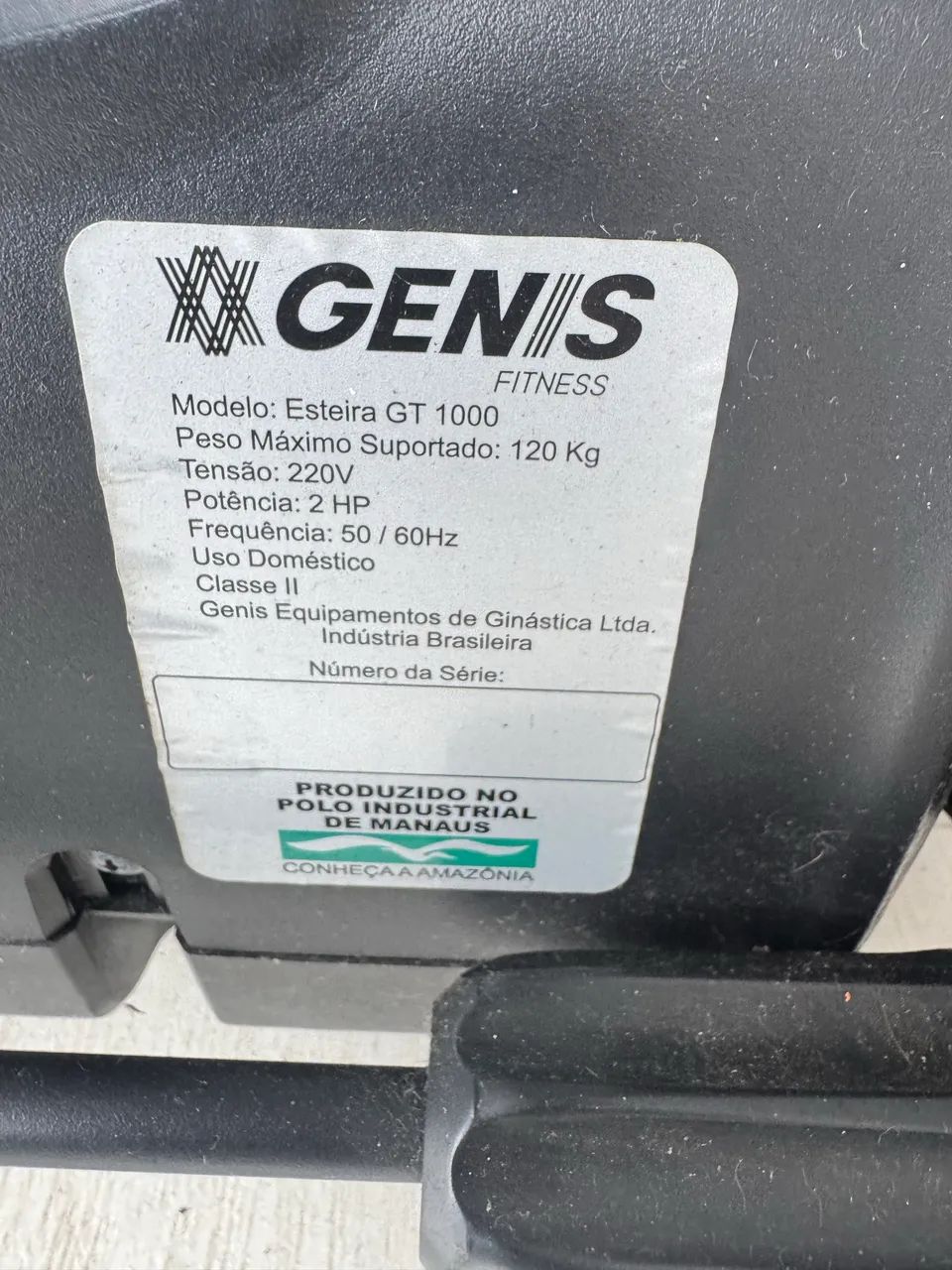 Esteira ergonometrica Genis GT 1000 - Foto 4