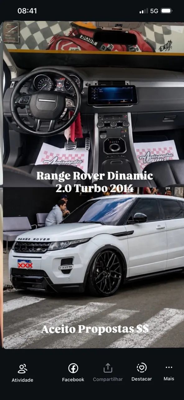 Land Rover Range Rover Evoque Dynamic 2.0 AUT 5P 2014