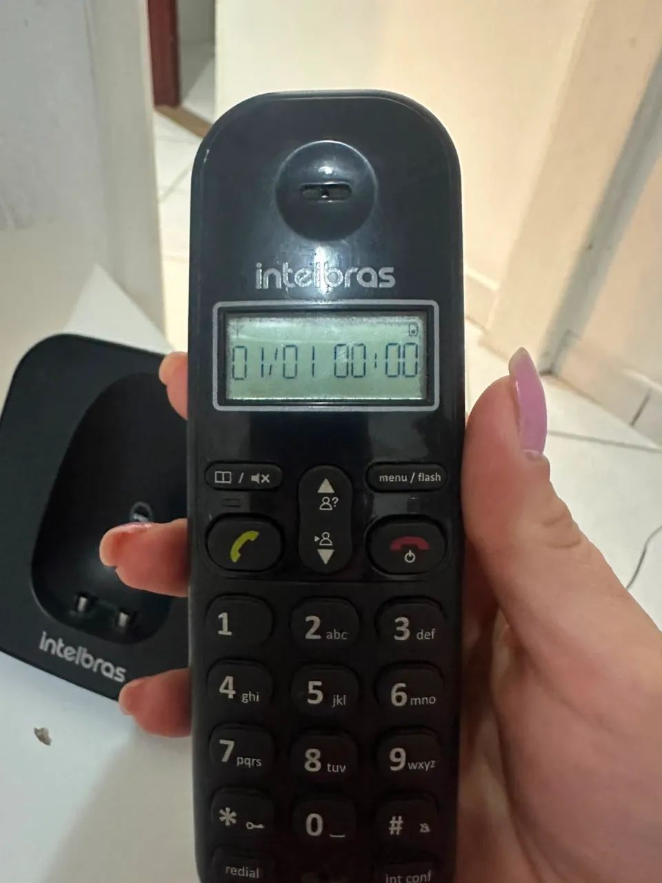 Telefone sem fio intelbras com ramal 