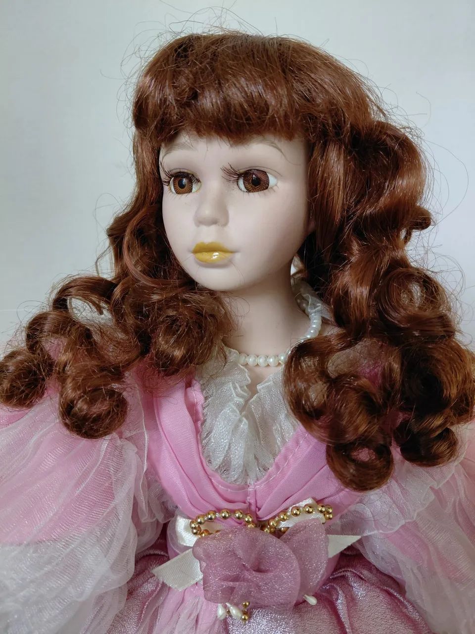 Boneca de porcelana de 45 cm - Foto 2
