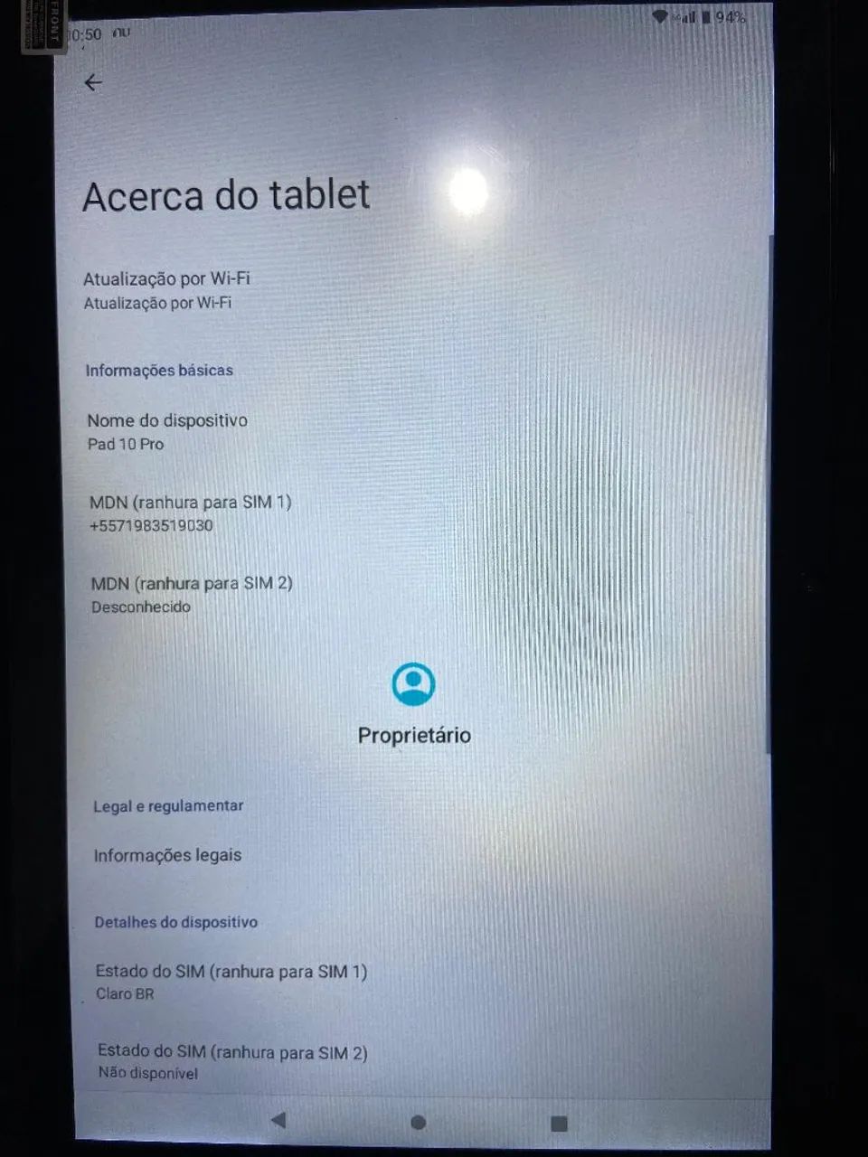 Tablet seminovo  - Foto 3
