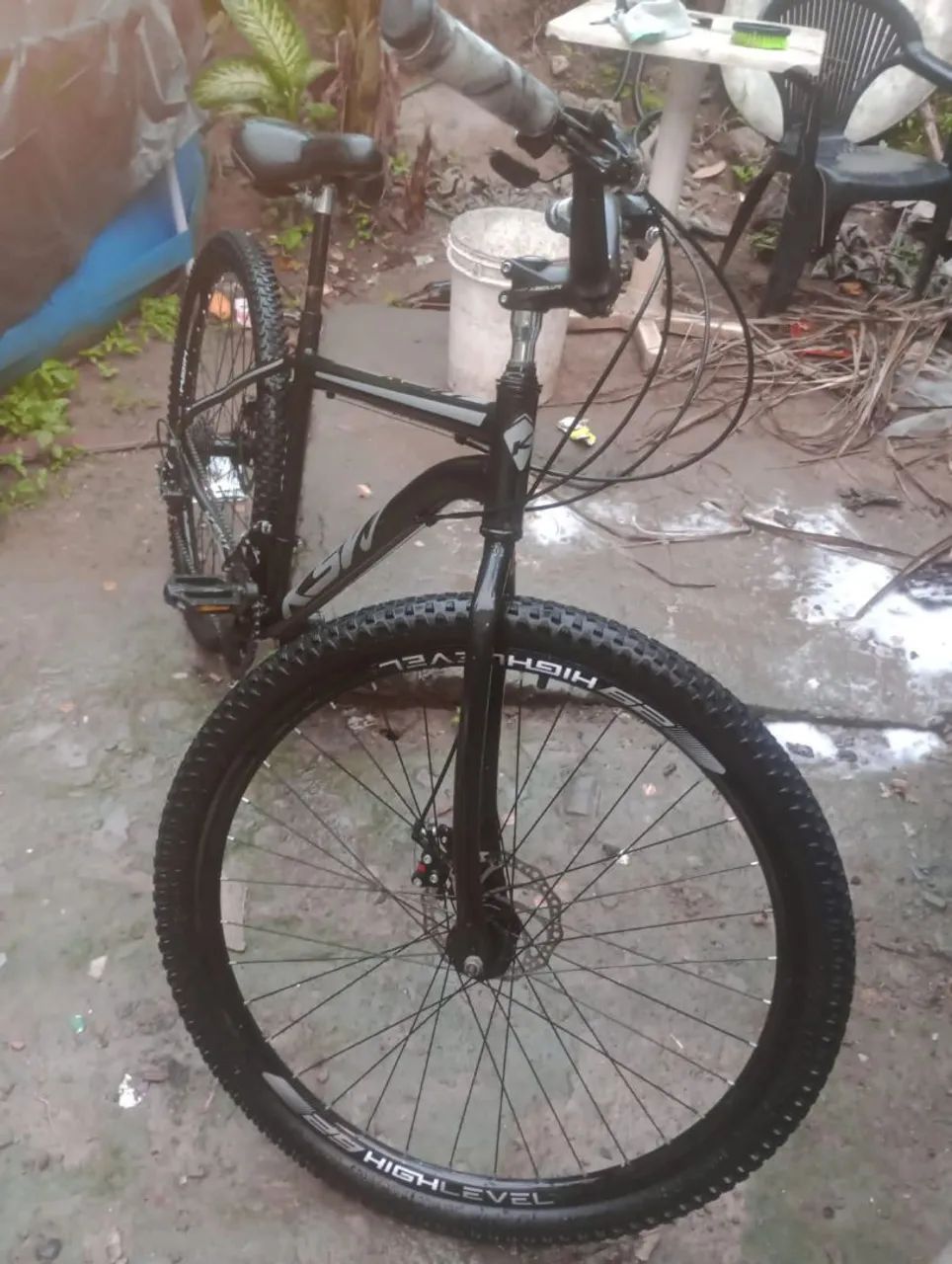 Bicicleta aro 29 semi-nova - Foto 3