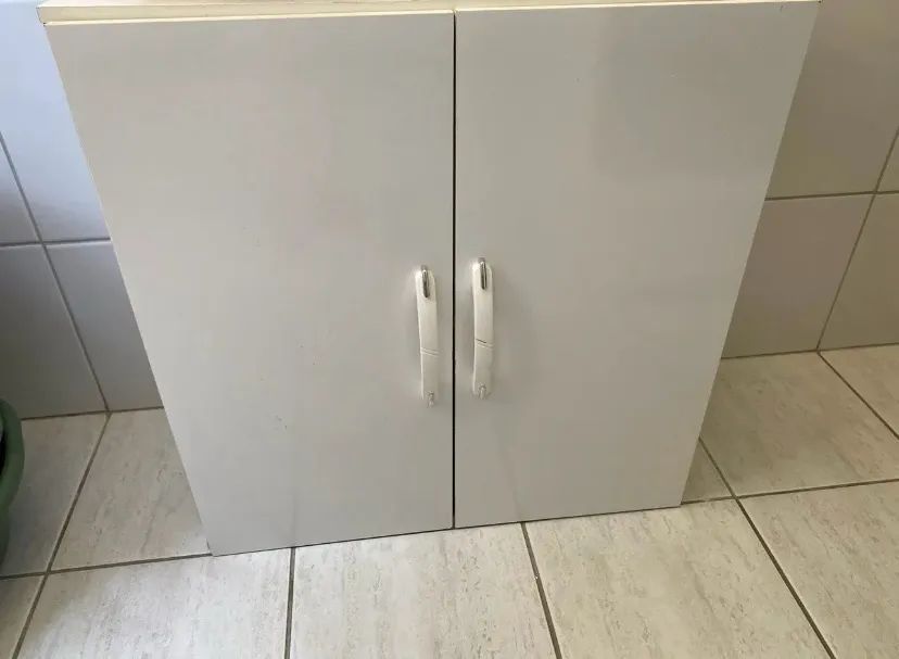 Armário Branco de Parede Duas Portas