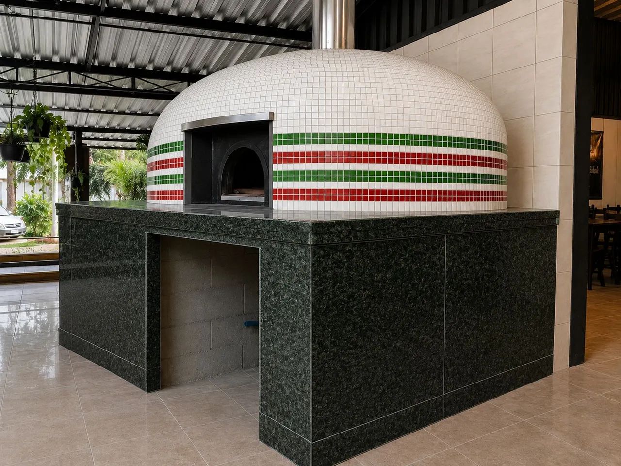 FORNOS A LENHA PROFISSIONAIS PRA PIZZARIA  - Foto 4