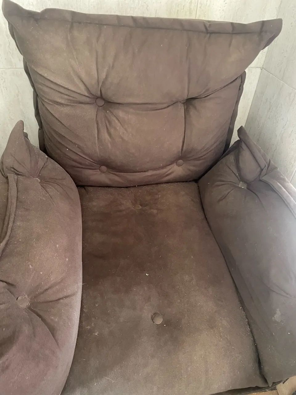 2 poltronas com banquinho  - Foto 4