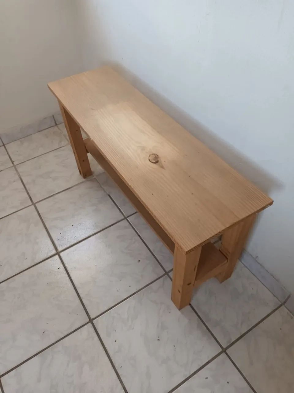 Banco rústico sem encosto - Foto 3