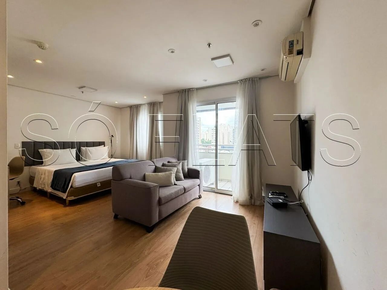 Apartamento totalmente mobiliado no Centro de São Paulo. - Foto 5