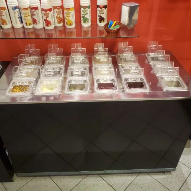 Balcão para açaí refrigerado ou seco, e com aquecimento para caldas - Foto 5