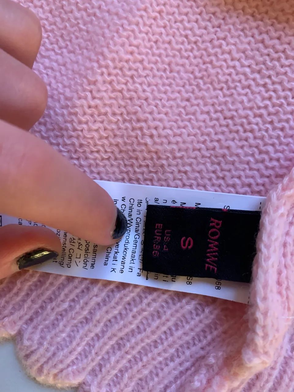 Cardigan rosa Romwe  - Foto 3