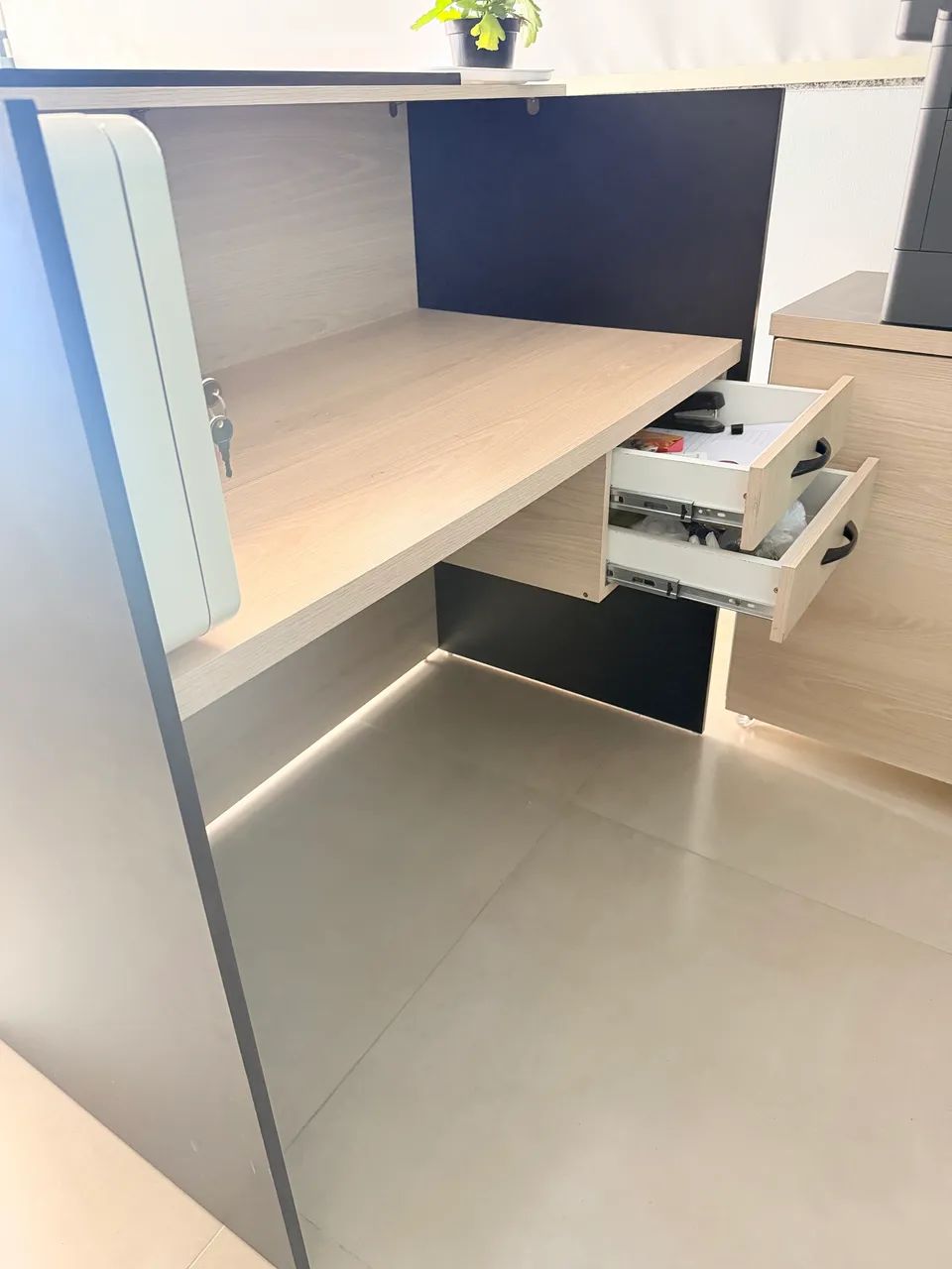 Balcão de recepção escritório  - Foto 3