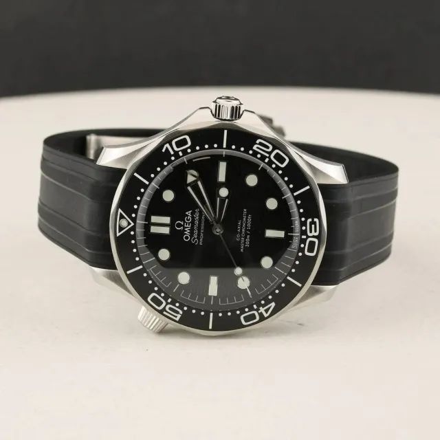 Relógio Omega Seamaster Preto Automático Premium - Foto 2