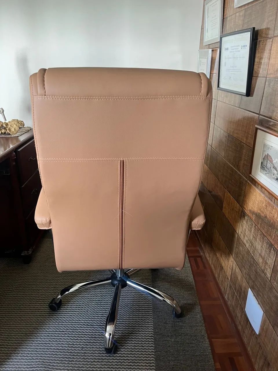 Cadeira Escritório Caramelo  - Foto 3