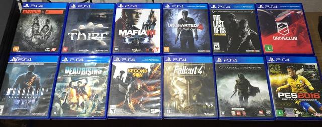 Jogos de ps4 Qualquer um por 50,00