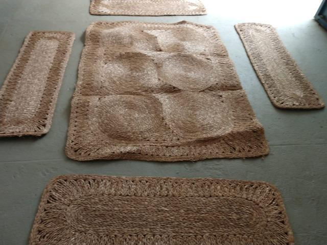 Tapetes de palha