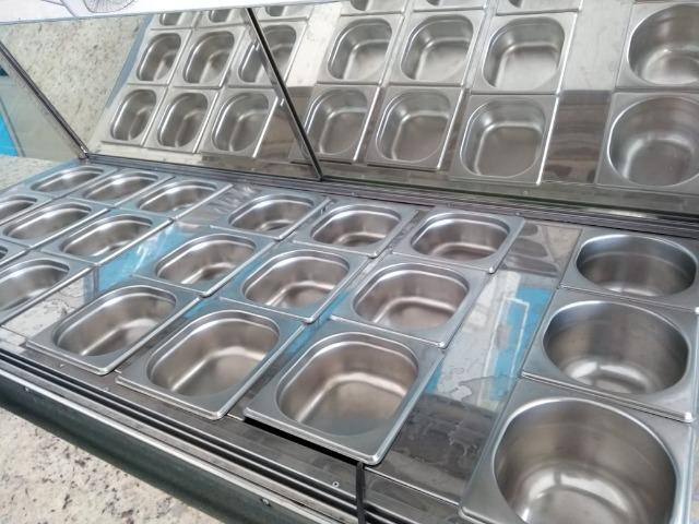 Pista fria/quente expositora (ideal para sorveteria) - Foto 3