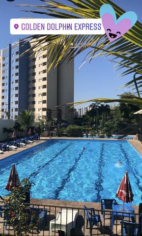 Flat no centro de Caldas Novas Golden Dolphin 24 horas - Foto 16