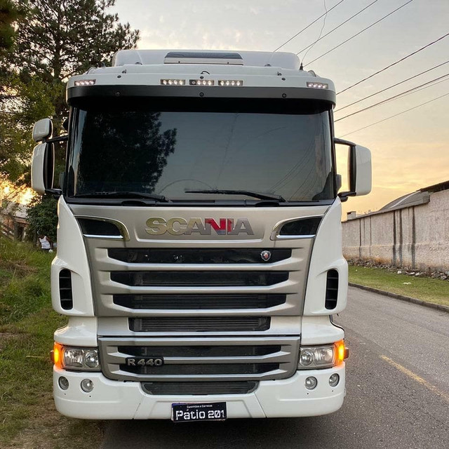 Scania R440 + bitrem graneleiro
