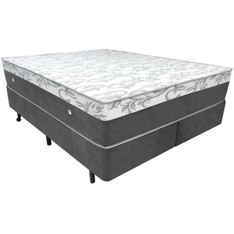 Cama box bipartido e colchão alta qualidade - Foto 2