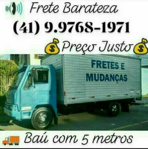 Frete carreto mudança coleta