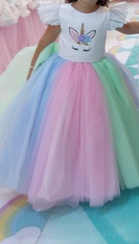 Vestido de unicórnio - Foto 2