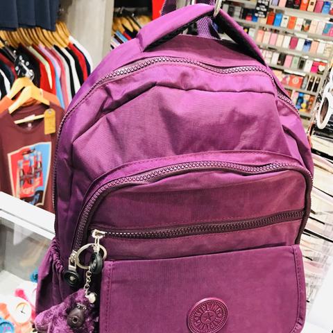 Mochila Kipling Roxa - Super resistente!!! - Foto 2