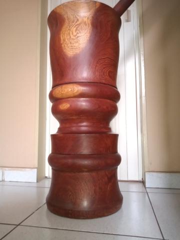 Socador madeira Pilão 75 cm altura - Foto 4