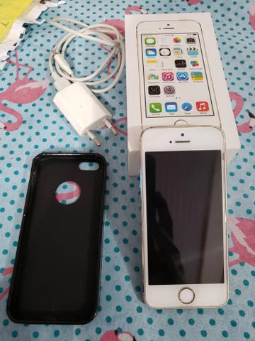 Iphone 5s gold 16gb zerado Anatel 4g - Foto 6
