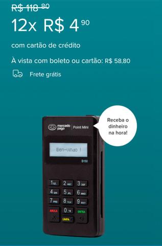Máquina de cartão mercado pago - Foto 3