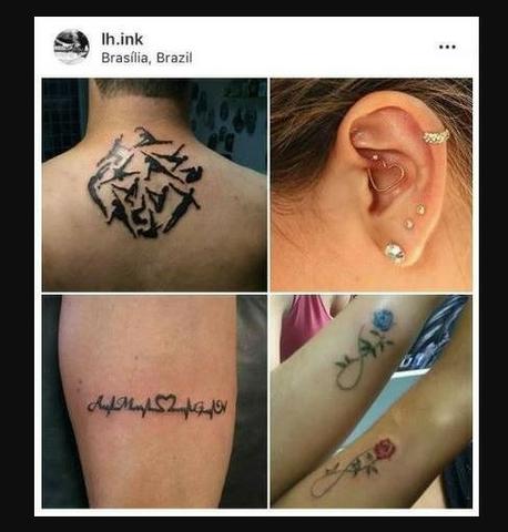 Promoção de Tattoo Tatuagem