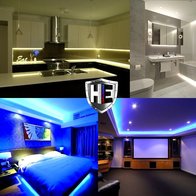 Fita de led para decoração da sua casa com 5 metros. apenas ligar na tomada com controle - Foto 4