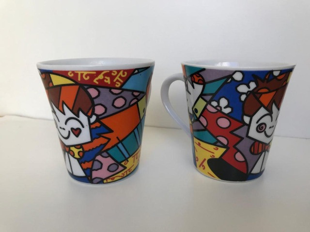 Canecas de Porcelana Romero Britto - Foto 2