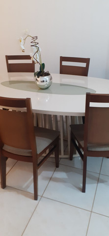 Conjunto mesa de jantar com 06 cadeiras - Foto 3