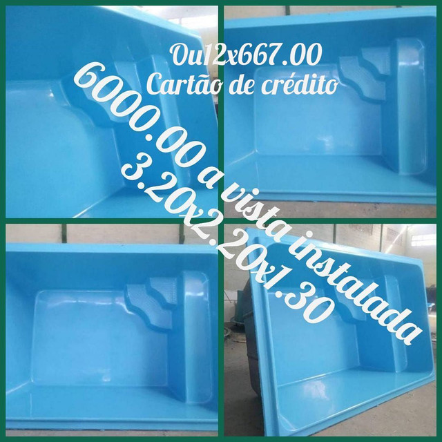 Piscina 3.20x2.20x1.30