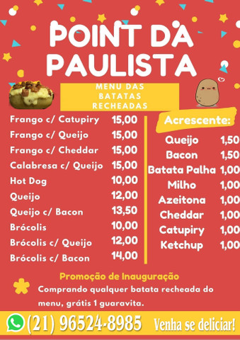 Batatas Recheadas
