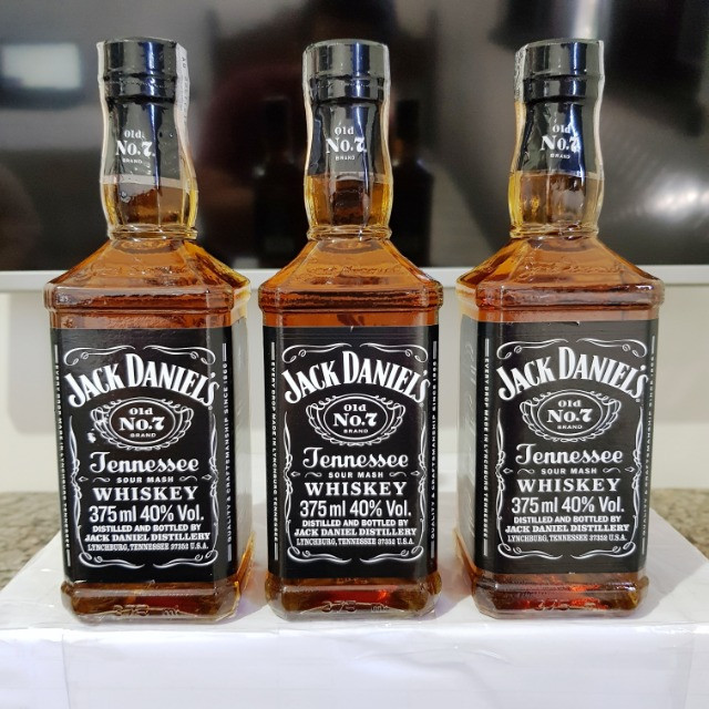 Miniatura Whisky Jack Daniels 375ml - Original e lacrado