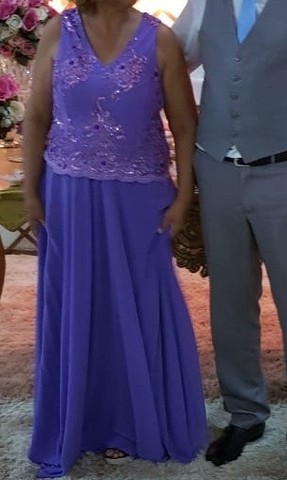 Vestido madrinha lilás