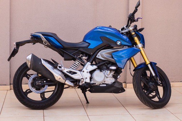 BMW G 310 R 2017 AZUL TROCO E FINANCIO