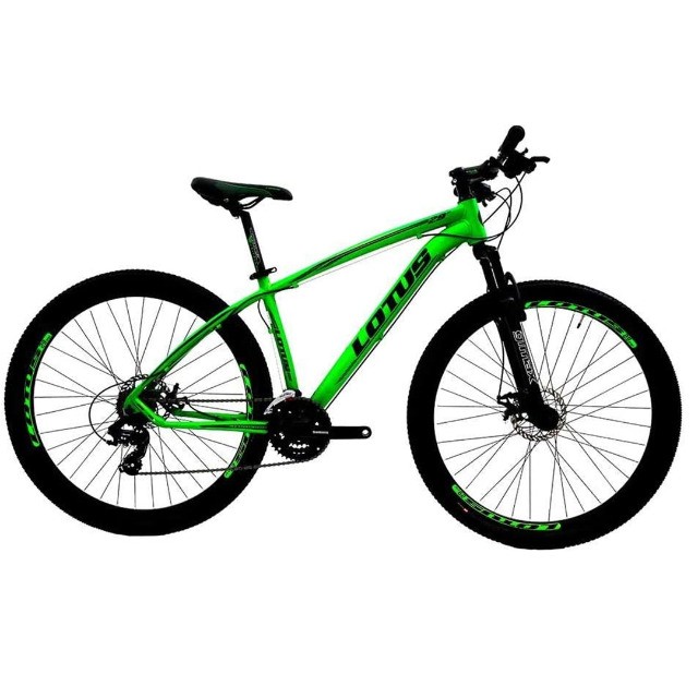 Bicicleta Aro 29 Preto/Verde Aluminio - Foto 3