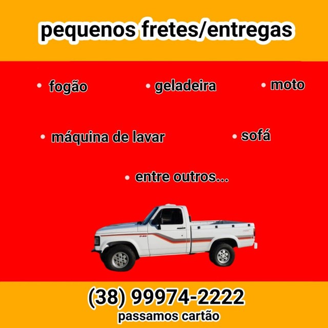Frete rápido/mudança/barato ZAP * - Foto 3