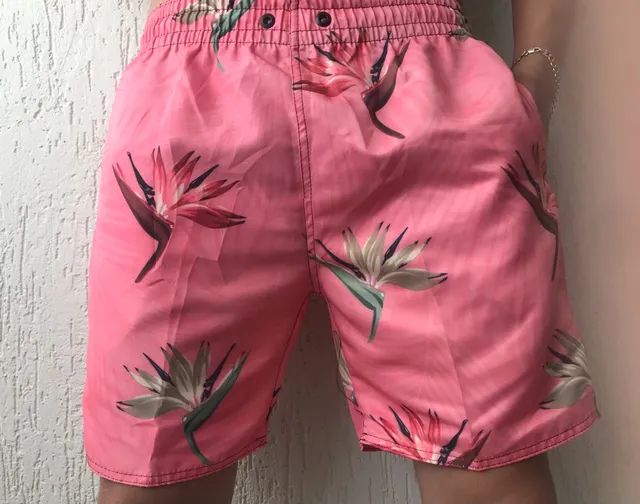 Bermuda e short tectel masculino liso e estampado  - Foto 4