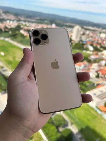 iPhone 11 pro gold com garantia // detalhe Face ID  - Foto 4