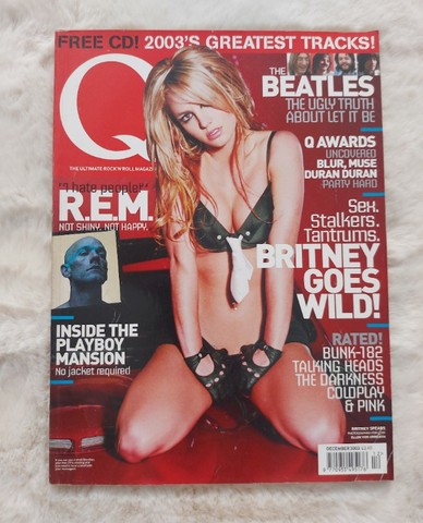 Revista Q Britney Spears 2003