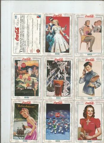 coca cola / cards 
