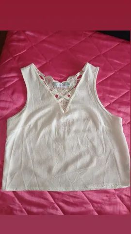 Blusa malha fina 