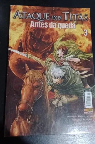 Ataque Dos Titãs, Shingeki No Kyojin, Mangá Vol. 1 Ao 3