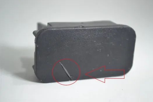 Botão Interruptor Cego Falso Honda Fit 2008 Original - Foto 2