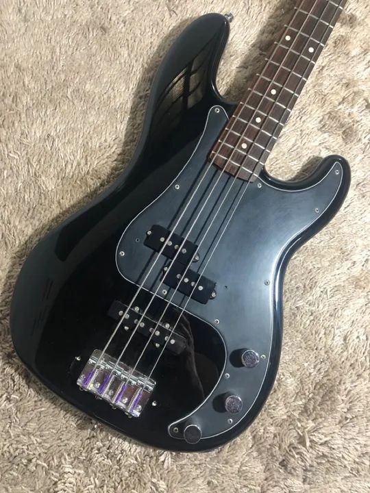 Baixo Squier Affinity Precision Preto  - Foto 4